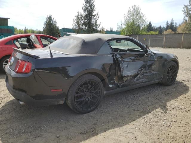 1ZVBP8EM7C5279272 - 2012 FORD MUSTANG BLACK photo 3