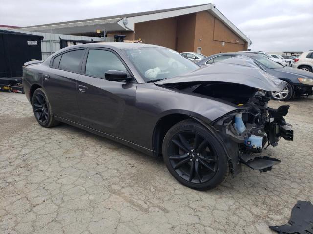 2C3CDXBG8JH281079 - 2018 DODGE CHARGER SXT GRAY photo 4