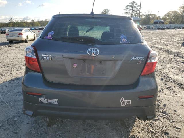 2T1KE40E59C030546 - 2009 TOYOTA COROLLA MA S GRAY photo 6