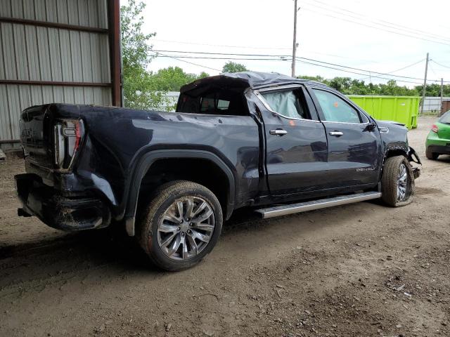 3GTUUGED0NG685890 - 2022 GMC SIERRA K1500 DENALI BLACK photo 3