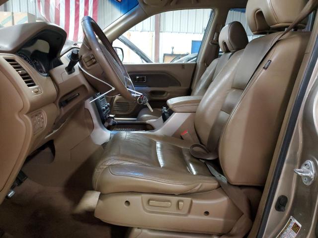 5FNYF18738B050221 - 2008 HONDA PILOT EXL TAN photo 7