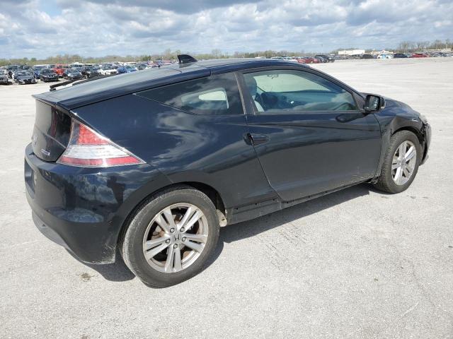 JHMZF1C42CS000762 - 2012 HONDA CR-Z BLACK photo 3