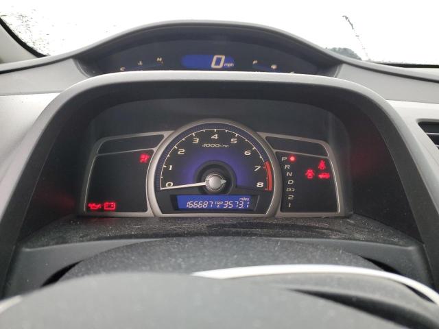 2HGFA16679H302551 - 2009 HONDA CIVIC LX-S Күміс фото 9