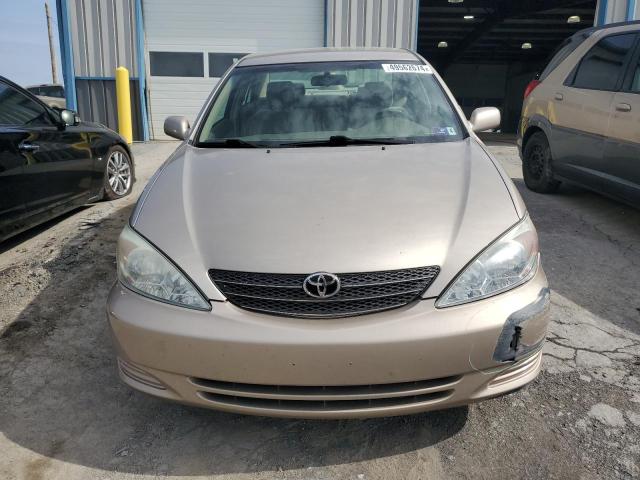 4T1BF30K84U567559 - 2004 TOYOTA CAMRY LE GOLD photo 5