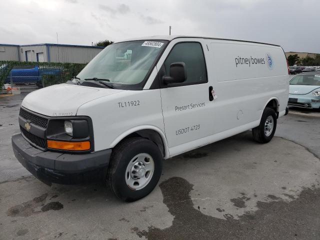 1GCWGFCA9E1192212 - 2014 CHEVROLET EXPRESS G2 WHITE photo 1