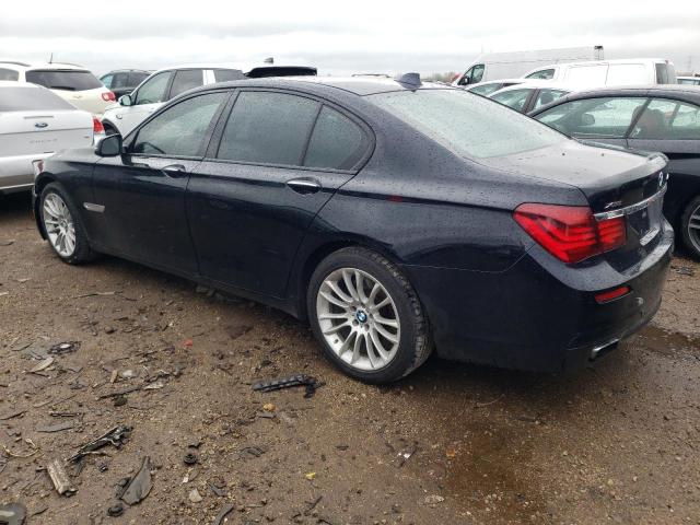 WBAYB6C59DD223611 - 2013 BMW 750 XI BLUE photo 2