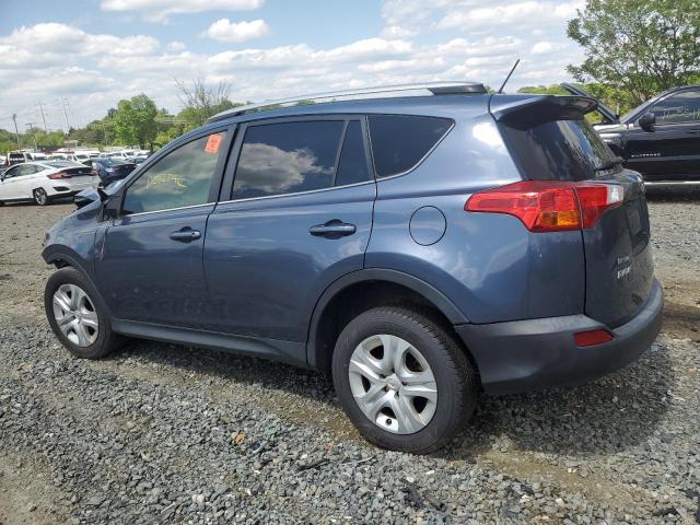 JTMBFREV1ED074706 - 2014 TOYOTA RAV4 LE BLUE photo 2