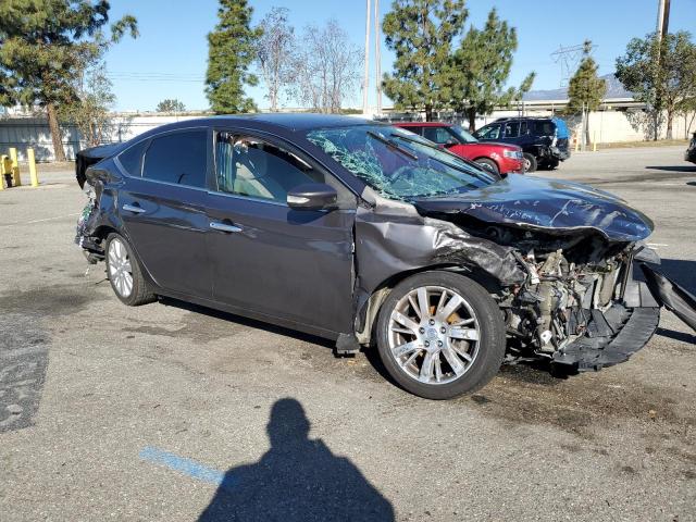 3N1AB7AP9DL719441 - 2013 NISSAN SENTRA S GRAY photo 4