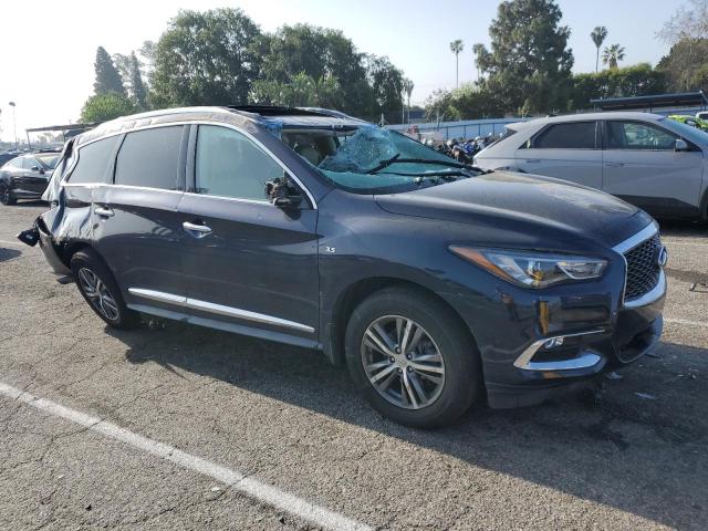 5N1DL0MN5LC525262 - 2020 INFINITI QX60 LUXE BLUE photo 4