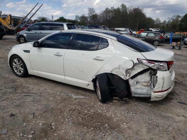 5XXGN4A73DG183997 - 2013 KIA OPTIMA EX WHITE photo 2