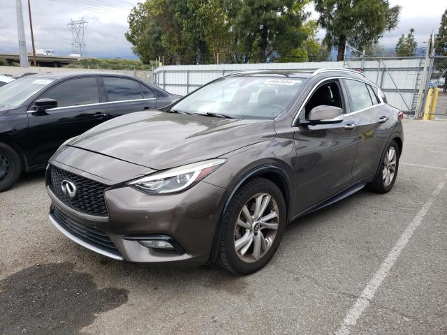SJKCH5CP3HA031290 - 2017 INFINITI QX30 BASE BROWN photo 1