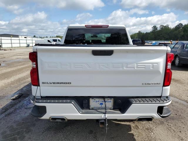 3GCUYBEF7MG333929 - 2021 CHEVROLET SILVERADO K1500 CUSTOM WHITE photo 6