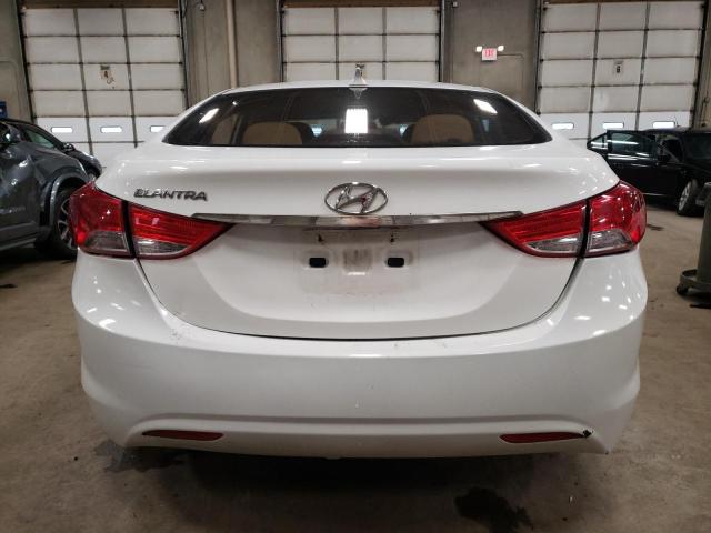 5NPDH4AE5DH192164 - 2013 HYUNDAI ELANTRA GLS WHITE photo 6