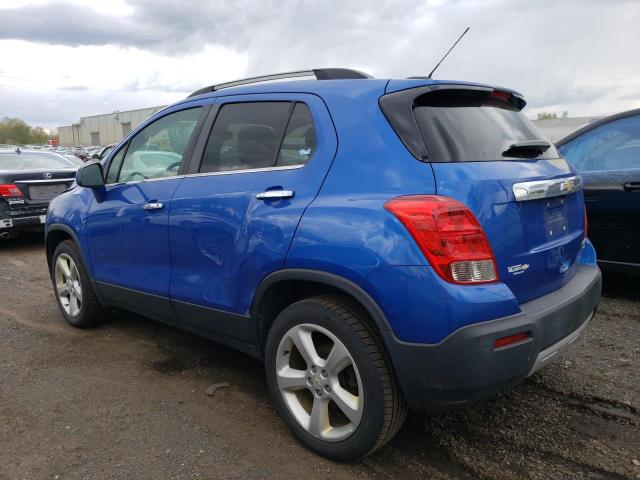 KL7CJRSBXGB582214 - 2016 CHEVROLET TRAX LTZ BLUE photo 2