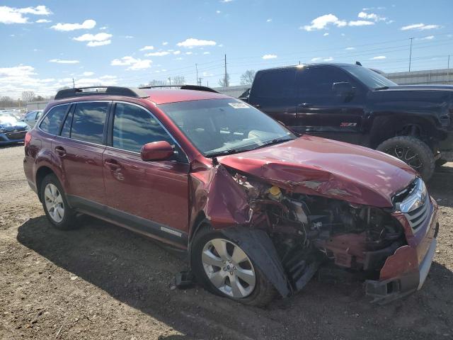 4S4BRDJC9C2215962 - 2012 SUBARU OUTBACK 3.6R LIMITED RED photo 4