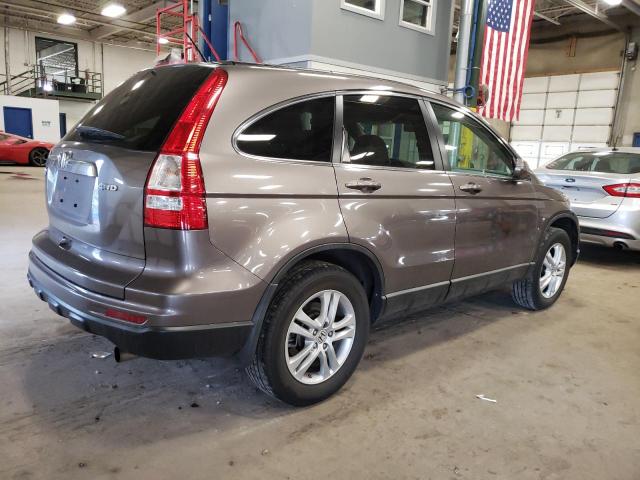 5J6RE4H74AL016374 - 2010 HONDA CR-V EXL GRAY photo 3