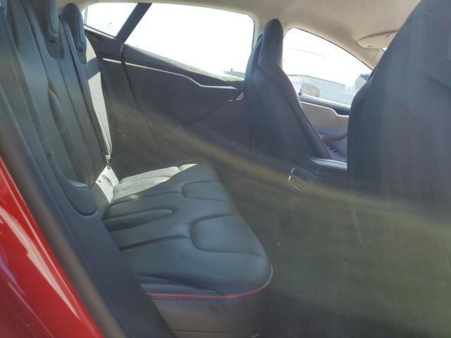 5YJSA1CN2DFP23116 - 2013 TESLA MODEL S წითელი ფოტო 10