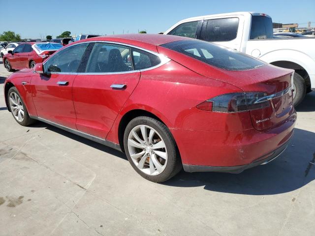 5YJSA1CN2DFP23116 - 2013 TESLA MODEL S წითელი ფოტო 2