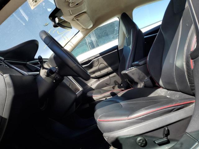 5YJSA1CN2DFP23116 - 2013 TESLA MODEL S წითელი ფოტო 7