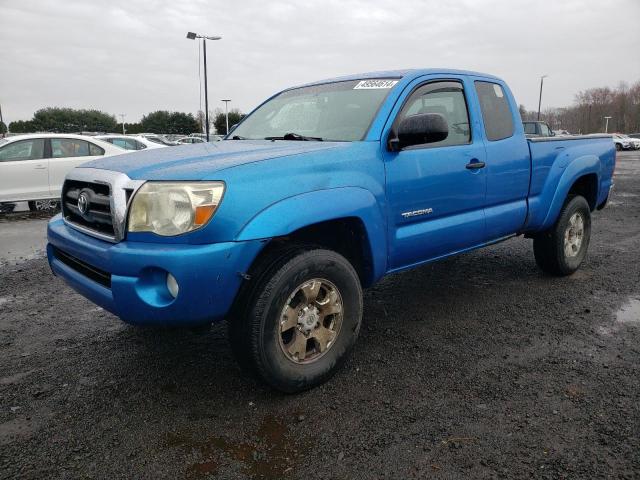 5TEUU42N87Z409332 - 2007 TOYOTA TACOMA ACCESS CAB BLUE photo 1