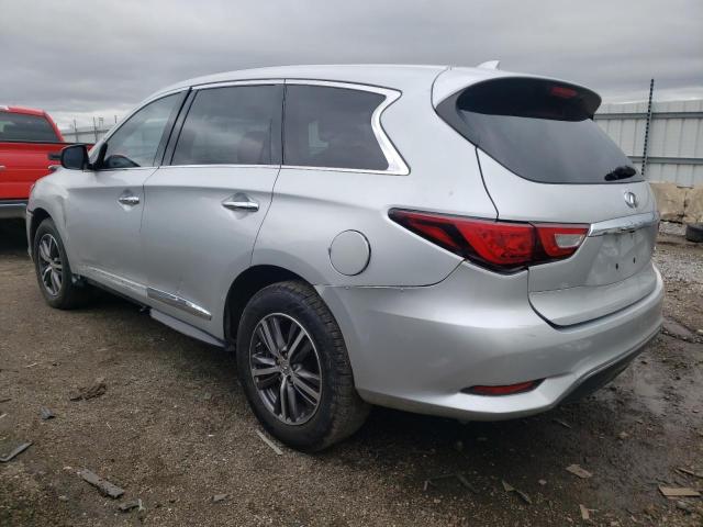 5N1DL0MNXHC545269 - 2017 INFINITI QX60 SILVER photo 2