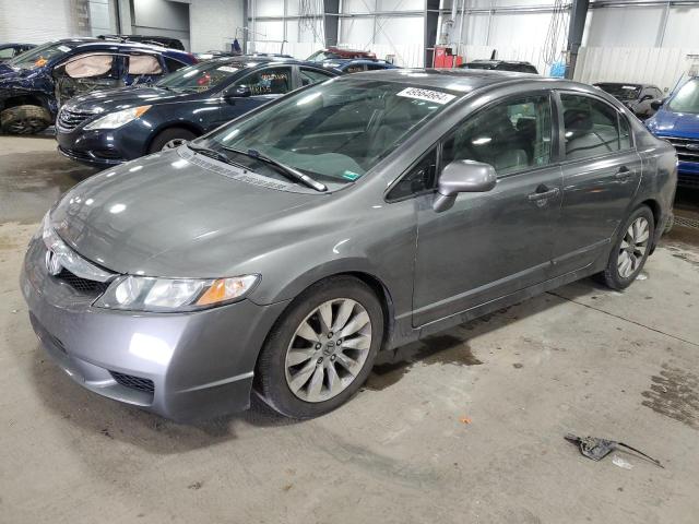 19XFA1F94AE045373 - 2010 HONDA CIVIC EXL 灰色 照片 1