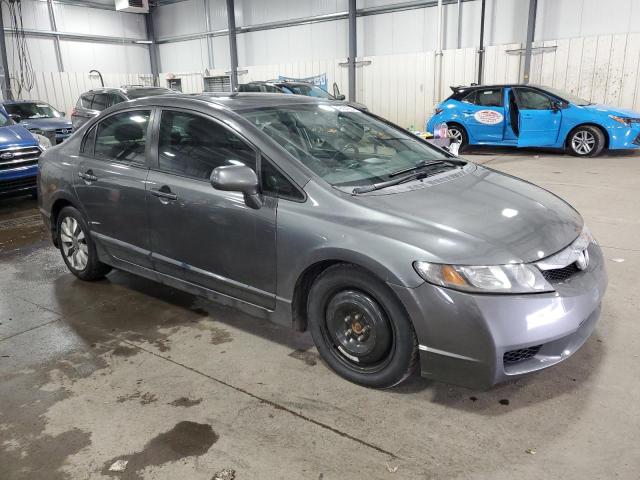 19XFA1F94AE045373 - 2010 HONDA CIVIC EXL GRAY photo 4