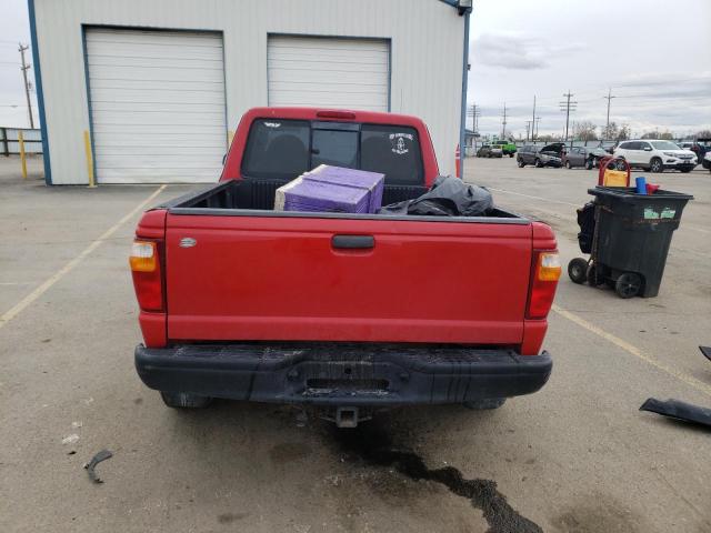 4F4ZR17E23TM11155 - 2003 MAZDA PICKUP CAB PLUS RED photo 6