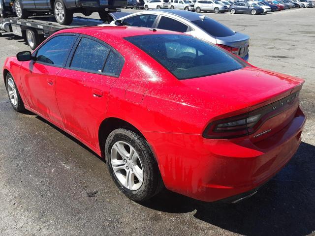 2C3CDXBG6NH165644 - 2022 DODGE CHARGER SXT RED photo 2