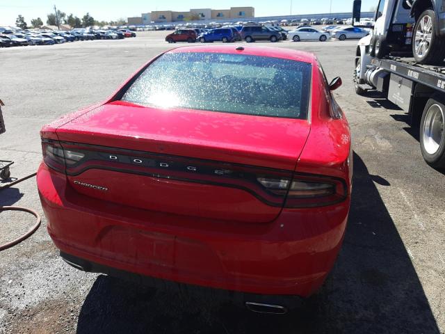 2C3CDXBG6NH165644 - 2022 DODGE CHARGER SXT RED photo 6