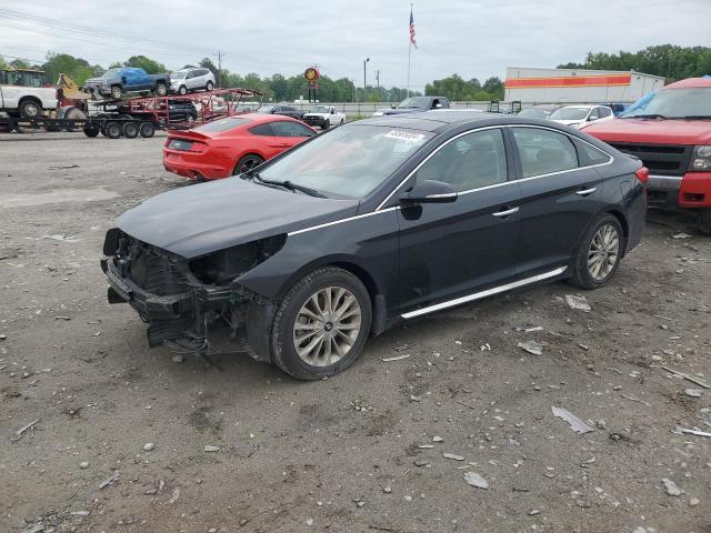 5NPE34AF6FH122235 - 2015 HYUNDAI SONATA SPORT BLACK photo 1