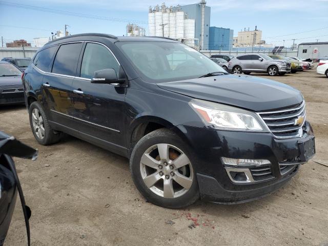 1GNKVJKD6FJ243841 - 2015 CHEVROLET TRAVERSE LTZ BLACK photo 4