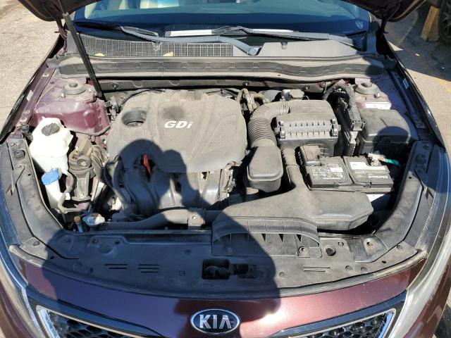 5XXGN4A75FG421691 - 2015 KIA OPTIMA EX MAROON photo 11