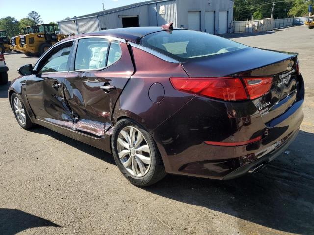 5XXGN4A75FG421691 - 2015 KIA OPTIMA EX MAROON photo 2