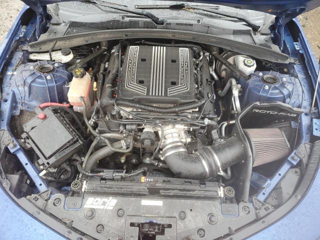 1G1FK1R64K0129811 - 2019 CHEVROLET CAMARO ZL1 BLUE photo 11