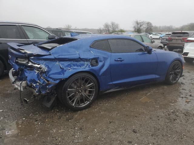 1G1FK1R64K0129811 - 2019 CHEVROLET CAMARO ZL1 BLUE photo 3