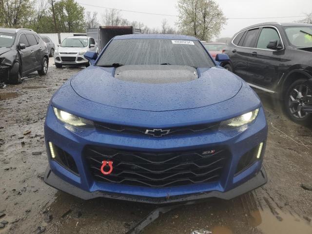 1G1FK1R64K0129811 - 2019 CHEVROLET CAMARO ZL1 BLUE photo 5