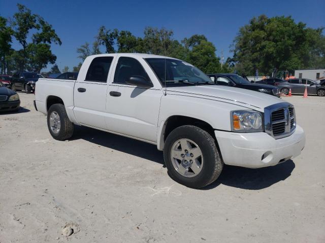 1D7HE48K16S584218 - 2006 DODGE DAKOTA QUAD SLT WHITE photo 4