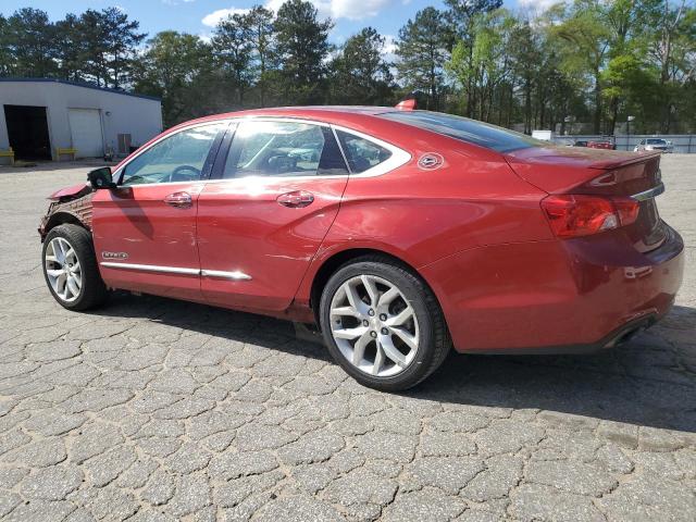 2G1155S34E9160348 - 2014 CHEVROLET IMPALA LTZ RED photo 2