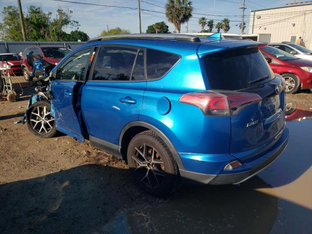 JTMNFREV5HJ122436 - 2017 TOYOTA RAV4 SE BLUE photo 2