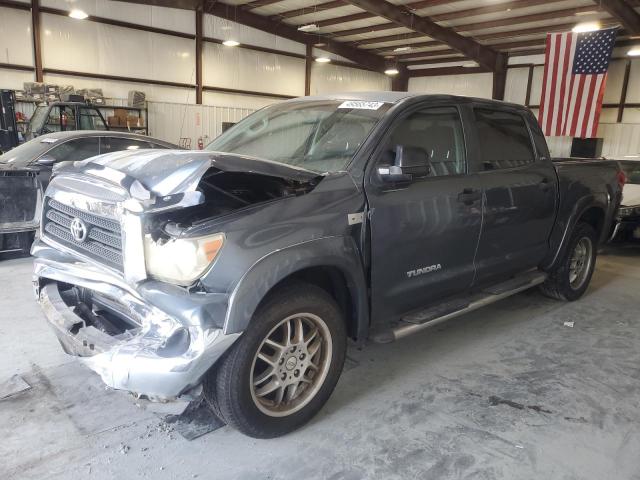 5TBEV54168S479498 - 2008 TOYOTA TUNDRA CREWMAX GRAY photo 1