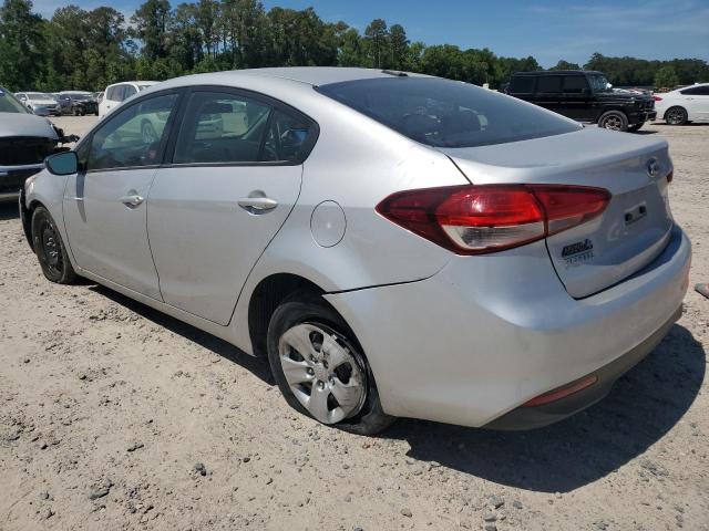 3KPFK4A7XHE113884 - 2017 KIA FORTE LX GRAY photo 2