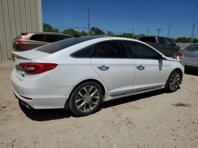 5NPE34AB4FH137359 - 2015 HYUNDAI SONATA SPORT WHITE photo 3