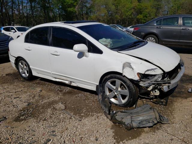 2HGFA16887H305991 - 2007 HONDA CIVIC EX WHITE photo 4