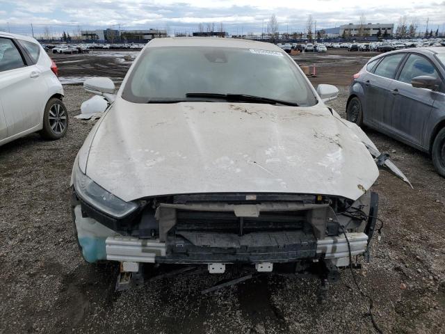 3FA6P0HD1ER237610 - 2014 FORD FUSION SE WHITE photo 5