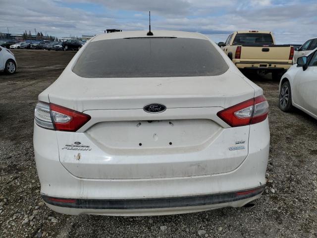 3FA6P0HD1ER237610 - 2014 FORD FUSION SE WHITE photo 6