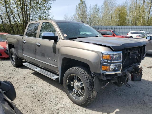 3GCUKSEC3FG516397 - 2015 CHEVROLET SILVERADO K1500 LTZ BROWN photo 4