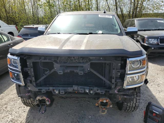 3GCUKSEC3FG516397 - 2015 CHEVROLET SILVERADO K1500 LTZ BROWN photo 5