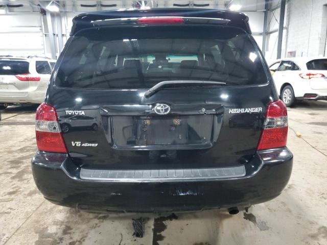 JTEEP21A970213863 - 2007 TOYOTA HIGHLANDER SPORT BLACK photo 6