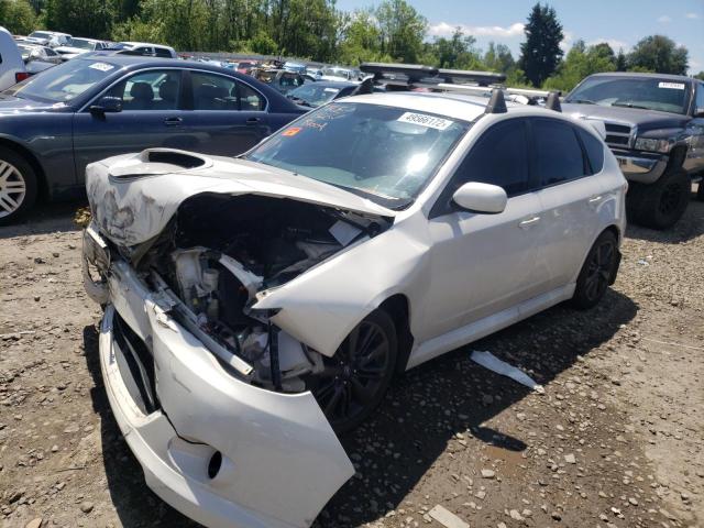 JF1GH76609G825428 - 2009 SUBARU IMPREZA WRX WHITE photo 2